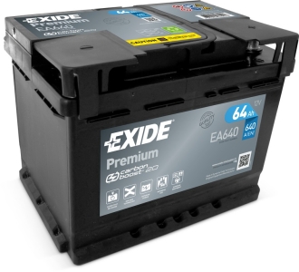 Аккумулятор легковой Exide Premium EA640 64 а/ч 640А Обратная полярность