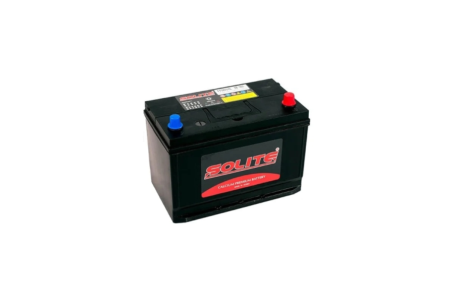 Батарея аккумуляторная Solite 115D31L 95А/ч 750А обратная полярн. выносные (Азия) клеммы 