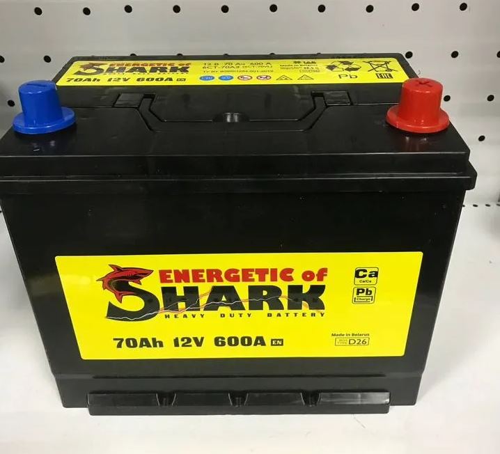 Аккумулятор Energetic Shark 70Ah Asia D26 ПП