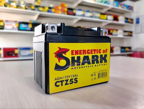Аккумулятор Energetic of Shark CTZ5S AGM 5Ah