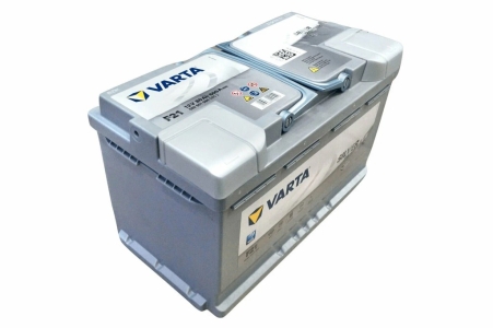 Аккумулятор легковой Varta Silver Dynamic AGM F21 80 а/ч 800А Обратная полярность